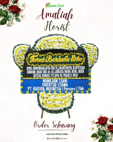 Papan Bunga Duka Tanon